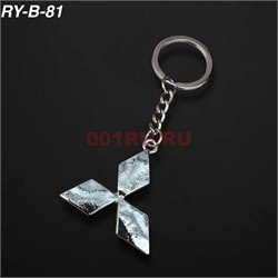 Брелок металлический «Мицубиши» 12 шт/упаковка (RY-B-81) - фото 222767 Брелок металлический «Мицубиши» 12 шт/упаковка (RY-B-81) - фото 222767