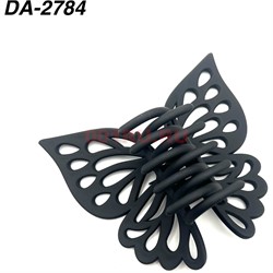 Краб для волос бабочка (DA-2784) черный пластмассовый 12 шт/упаковка - фото 222830 Краб для волос бабочка (DA-2784) черный пластмассовый 12 шт/упаковка - фото 222830