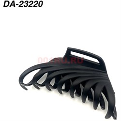 Краб для волос черный (DA-23220) пластмассовый 12 шт/упаковка - фото 222834 Краб для волос черный (DA-23220) пластмассовый 12 шт/упаковка - фото 222834