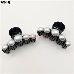 Краб жемчужный 8 см (RY-6) для волос 12 шт/упаковка - фото 222850 Краб жемчужный 8 см (RY-6) для волос 12 шт/упаковка - фото 222850