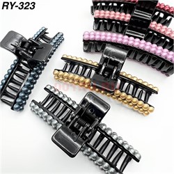 Краб цветной для волос (RY-323) пласттмассовый 12 шт/упаковка - фото 222862 Краб цветной для волос (RY-323) пласттмассовый 12 шт/упаковка - фото 222862