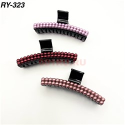 Краб цветной для волос (RY-323) пласттмассовый 12 шт/упаковка - фото 222863 Краб цветной для волос (RY-323) пласттмассовый 12 шт/упаковка - фото 222863