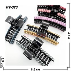 Краб цветной для волос (RY-323) пласттмассовый 12 шт/упаковка - фото 222864 Краб цветной для волос (RY-323) пласттмассовый 12 шт/упаковка - фото 222864