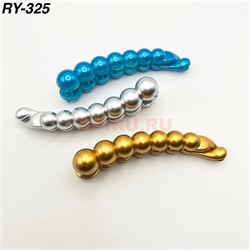 Заколка для волос краб банан (RY-325) цветной 12 шт/упаковка - фото 222875 Заколка для волос краб банан (RY-325) цветной 12 шт/упаковка - фото 222875