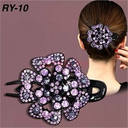 Заколка для волос (RY-10) цветок 12 шт/упаковка - фото 222881 Заколка для волос (RY-10) цветок 12 шт/упаковка - фото 222881