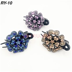 Заколка для волос (RY-10) цветок 12 шт/упаковка - фото 222882 Заколка для волос (RY-10) цветок 12 шт/упаковка - фото 222882