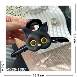 Краб для волос (RY26-1387) кошечка 12 шт/упаковка - фото 222895 Краб для волос (RY26-1387) кошечка 12 шт/упаковка - фото 222895