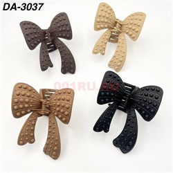 Краб для волос (DA-3037) бантик 12 шт/упаковка - фото 222896