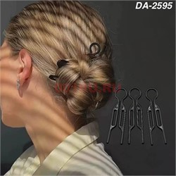 Шпильки пластмассовые (DA-2595) черные 7 см цена за 12 шт - фото 222972 Шпильки пластмассовые (DA-2595) черные 7 см цена за 12 шт - фото 222972