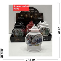 Светильник в виде фонаря (1196) пластмассовый 12 шт/упаковка - фото 223001 Светильник в виде фонаря (1196) пластмассовый 12 шт/упаковка - фото 223001
