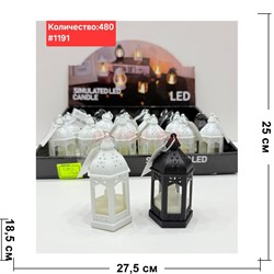 Светильник в виде свечи (1191) пластмассовый 24 шт/упаковка - фото 223007 Светильник в виде свечи (1191) пластмассовый 24 шт/упаковка - фото 223007