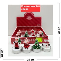 Светильник пластмассовый (3648) новогодний 12 шт/упаковка - фото 223019 Светильник пластмассовый (3648) новогодний 12 шт/упаковка - фото 223019