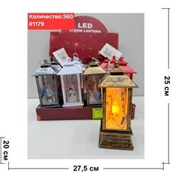 Светильник в виде фонаря (1179) пластмассовый 12 шт/упаковка - фото 223021 Светильник в виде фонаря (1179) пластмассовый 12 шт/упаковка - фото 223021