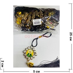 Амулет православный (KN-E30) со стразами и черными нитками 12 шт/упаковка - фото 223243 Амулет православный (KN-E30) со стразами и черными нитками 12 шт/упаковка - фото 223243