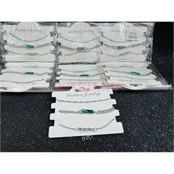 Браслет на ногу (BR-5023) набор из 3 шт 12 наборов/упаковка - фото 223270