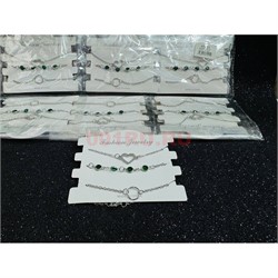 Браслет на ногу (BR-5036) набор из 3 шт 12 наборов/упаковка - фото 223279 Браслет на ногу (BR-5036) набор из 3 шт 12 наборов/упаковка - фото 223279