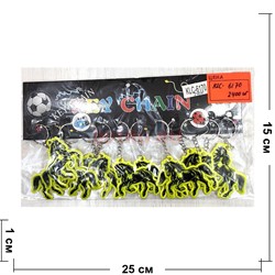 Брелок светоотражающий Лошади символ 2026 года 120 шт/блок (KLC-6170) - фото 223306