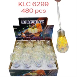 Светильник лампа (KLC-6299) новогодняя 12 шт/упаковка - фото 223333