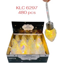 Светильник лампа (KLC-6297) новогодняя 12 шт/упаковка - фото 223337