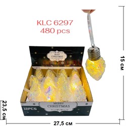 Светильник лампа (KLC-6297) новогодняя 12 шт/упаковка - фото 223338 Светильник лампа (KLC-6297) новогодняя 12 шт/упаковка - фото 223338