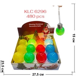 Светильник лампа (KLC-6296) новогодняя 12 шт/упаковка - фото 223340 Светильник лампа (KLC-6296) новогодняя 12 шт/упаковка - фото 223340
