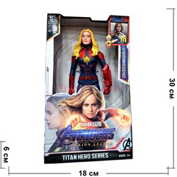 Игрушка Капитан Марвел / Кэрол Дэнверс звуковая световая - фото 223354