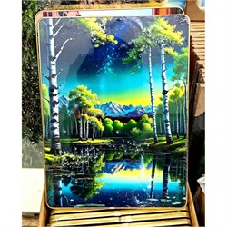 Картина 30x40 см с рамкой из полимерных материалов - фото 223365