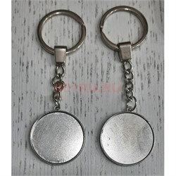 Заготовка для брелка 30 мм 100 шт/упаковка - фото 223378