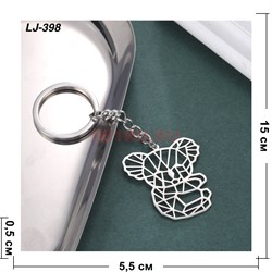 Брелок металлический «коала» 12 шт/упаковка - фото 223388