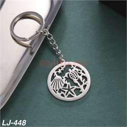 Брелок металлический «морские обитатели» 12 шт/упаковка - фото 223393