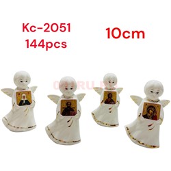 Ангелочки фарфоровые (KL-2051) с иконами - фото 223440