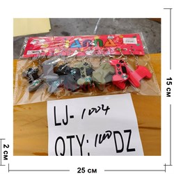 Брелок резиновый (LJ-1004) джойстик 120 шт/блок - фото 223489