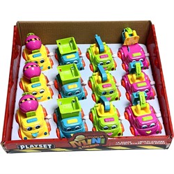 Машинка заводная Truck Mini 12 шт/упаковка - фото 223516