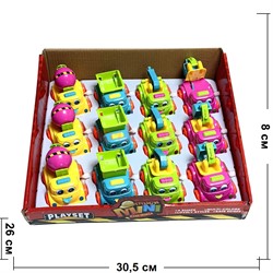 Машинка заводная Truck Mini 12 шт/упаковка - фото 223517