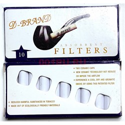 Фильтры D-Brand трубочные 9 мм 10 шт 25 упаковок - фото 223562