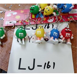 Брелок резиновый (LJ-161) конфеты m&m's 12 шт/упаковка - фото 223572