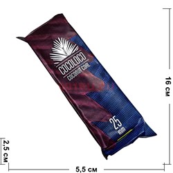 Уголь для кальяна Cocoloco 12 кубиков 25 мм кокосовый - фото 223634
