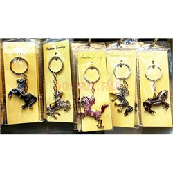 Брелок со стразами «лошадки» в ассортименте - фото 223782