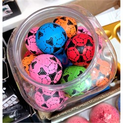 Мячики прыгуны 40 мм «футбол» 25 шт/банка - фото 223850