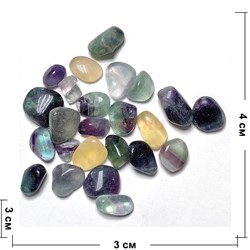 Натуральный минерал флюорит цена за 1 шт - фото 223929