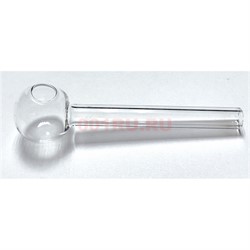 Трубка oil pipe стеклянная диаметр 32 мм длина 12 см (13/32/12) - фото 223940