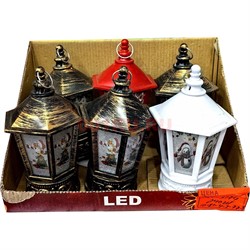 Светильник в виде фонаря (KLC-5174) пластмассовый 6 шт/упаковка - фото 223958