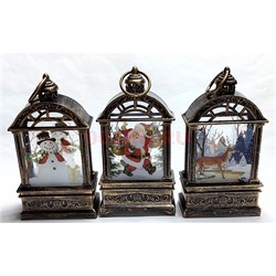 Светильник в виде фонаря (KLC-5173) пластмассовый 12 шт/упаковка - фото 223960