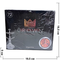 Уголь для калауда Crown 72 кубика «Kaloud Ediotion» кокосовый - фото 223994