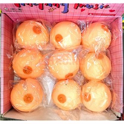 Игрушка прикол антистресс мягкая «грудь» 9-12 шт/упаковка - фото 224003