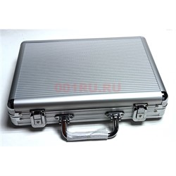 Набор для покера 200 фишек (11,5  гр) в кейсе - фото 224056