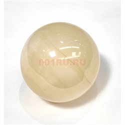 Шарик из медового оникса 10 см 4 дюйма - фото 224074