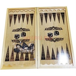 Нарды Большие кошки 50 см деревянные - фото 224096