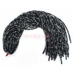 Яшма камбаба 4 мм натуральный минерал нитка 70-75 бусин - фото 224215