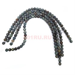 Туркенит 10 мм натуральный минерал нитка 36-38 бусин - фото 224286